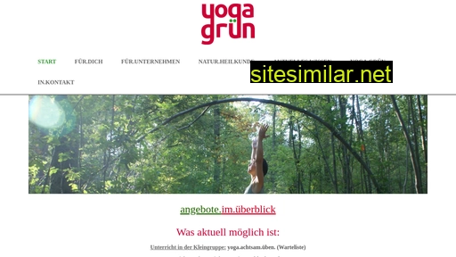 yoga-gruen-darmstadt.de alternative sites