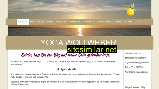 yoga-wollweber.de alternative sites