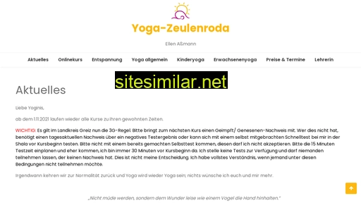 Yoga-zeulenroda similar sites