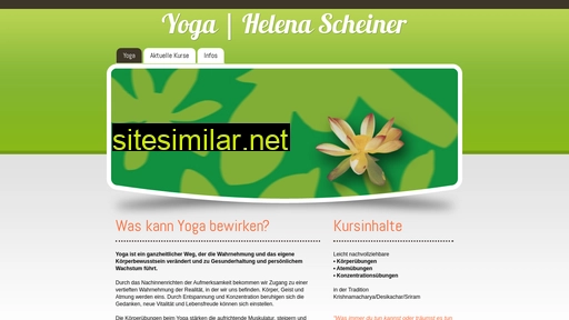 yogascheiner.de alternative sites
