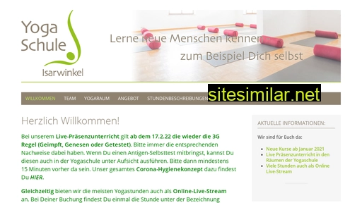 yogaschule-isarwinkel.de alternative sites