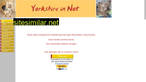 yorkshire-in-not.de alternative sites