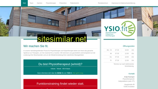 Ysio-fit similar sites