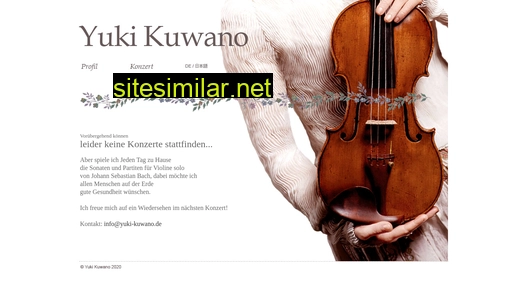 yuki-kuwano.de alternative sites
