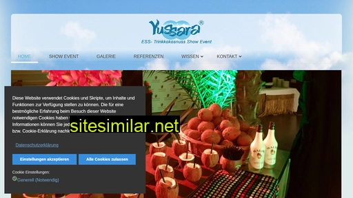 yussara-kokosnuss.de alternative sites