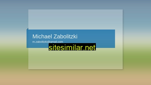 Zabolitzki similar sites