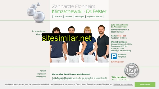 zahnaerzte-flonheim.de alternative sites