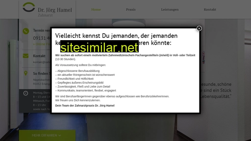 zahnarzt-dr-hamel.de alternative sites