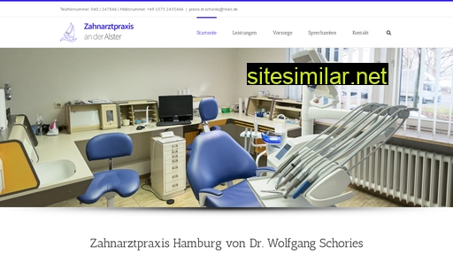 zahnarzt-dr-schories.de alternative sites
