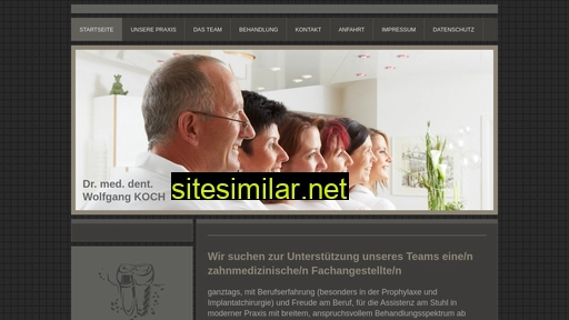 zahnarzt-dr-wolfgang-koch.de alternative sites