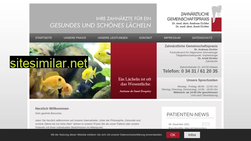 zahnarzt-eichler.de alternative sites