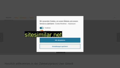 zahnarzt-goeselt.de alternative sites