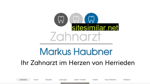 zahnarzt-haubner.de alternative sites