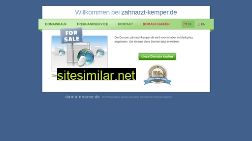 zahnarzt-kemper.de alternative sites