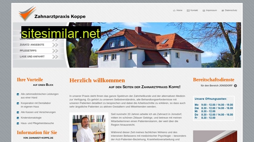 zahnarzt-koppe.de alternative sites
