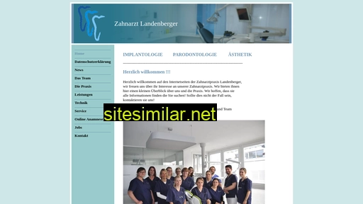 Zahnarzt-landenberger similar sites