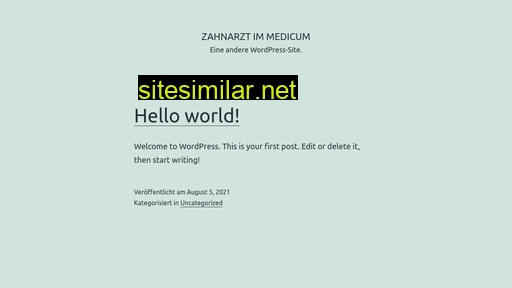 zahnarzt-medicum.de alternative sites