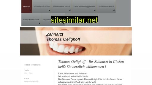 Zahnarzt-oelighoff similar sites