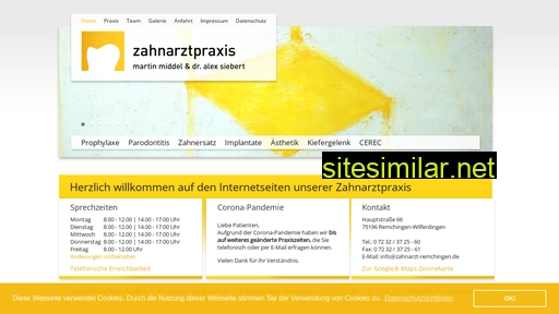 zahnarzt-remchingen.de alternative sites