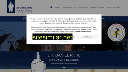 zahnarzt-ruhl.de alternative sites