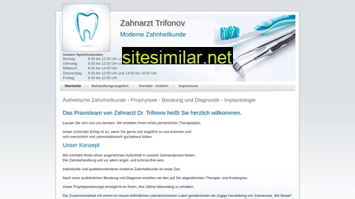 Zahnarzt-trifonov similar sites