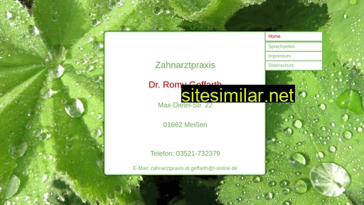 zahnarztpraxis-dr-geffarth.de alternative sites