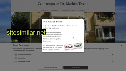 zahnarztpraxis-dr-tesche.de alternative sites