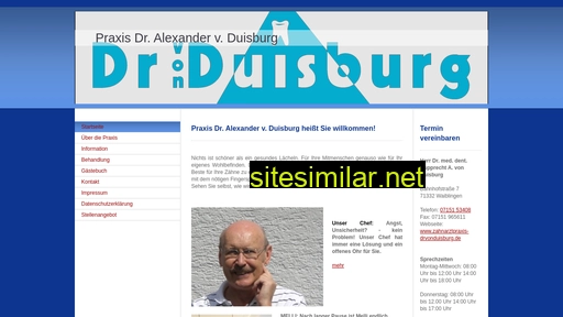 zahnarztpraxis-drvonduisburg.de alternative sites