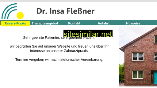 zahnarztpraxis-flessner.de alternative sites