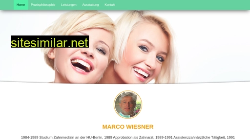 zahnarztpraxis-marcowiesner.de alternative sites