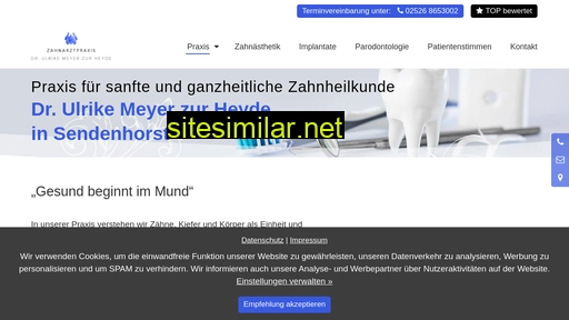 zahnarztpraxis-sendenhorst.de alternative sites