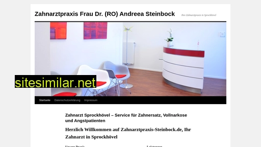 zahnarztpraxis-steinbock.de alternative sites