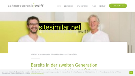 zahnarztpraxis-wulff.de alternative sites