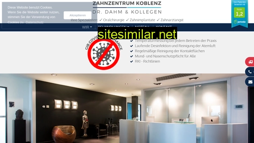 zahnarztzentrum-koblenz.de alternative sites