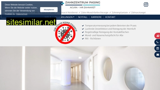 zahnarztzentrum-pasing.de alternative sites
