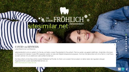 zahnmedizin-froehlich.de alternative sites