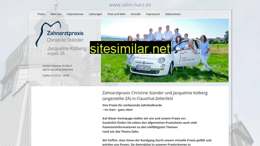 zahn-harz.de alternative sites