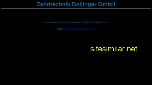 zahntechnik-bollinger.de alternative sites