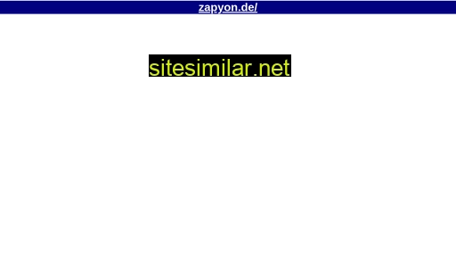 zapyon.de alternative sites