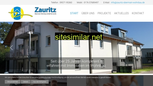 zauritz-obermain-wohnbau.de alternative sites