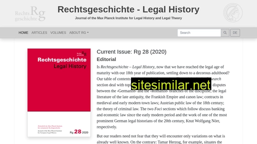 zeitschrift-rechtsgeschichte.de alternative sites