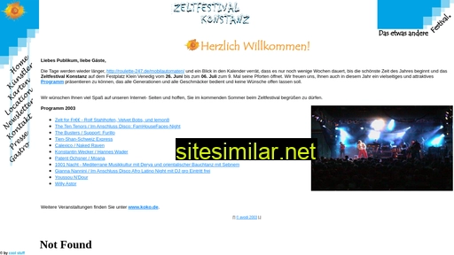 zeltfestival-konstanz.de alternative sites
