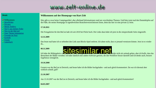 zelt-online.de alternative sites