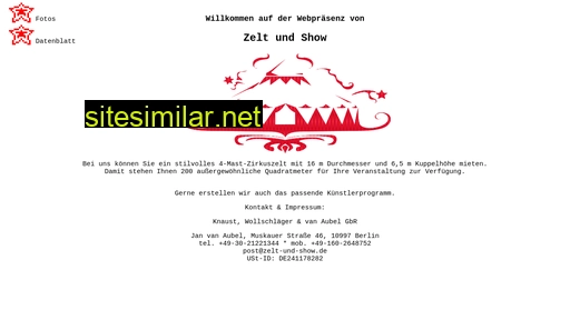 Zelt-und-show similar sites