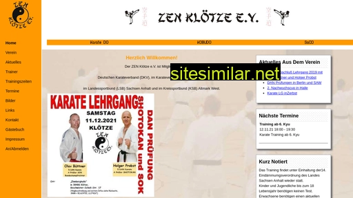 zen-kloetze-karate.de alternative sites