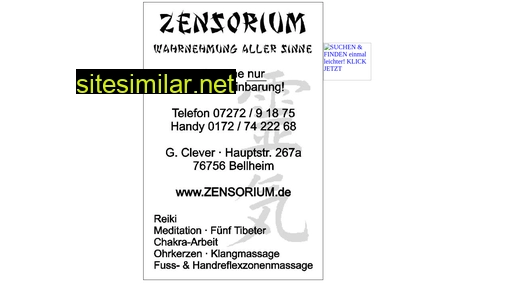zensorium.de alternative sites