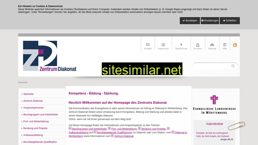 zentrum-diakonat.de alternative sites