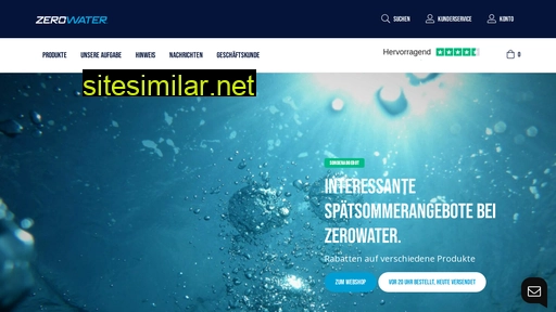 zerowater.de alternative sites