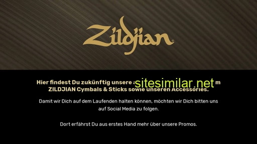 Zildjian-promo similar sites