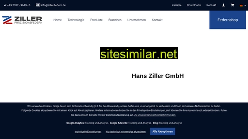 ziller-federn.de alternative sites